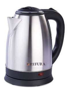 Buy Electric Kettle  1.8 L 1500W - Stainless Steel /  Auto Shutdown, Power On/Off Indicator Light in Saudi Arabia