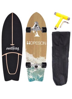 Buy 32 Inch CX7 Swallow Surf Skateboard With Backpack & Tool, Waves in Egypt