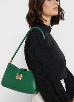 Buy Shoulder Bag With Metal Trim Detail in UAE