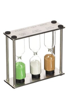 Buy Perfect Sand Hourglass 3-in-1 Tea Timer Use For Making Tea or Keeping Time Around the Kitchen in UAE