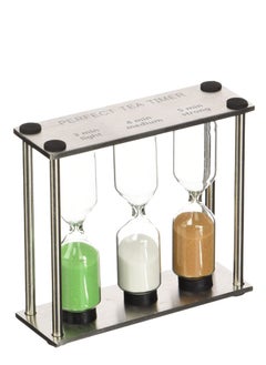 Buy Perfect Sand Hourglass 3-in-1 Tea Timer Use For Making Tea or Keeping Time Around the Kitchen in UAE