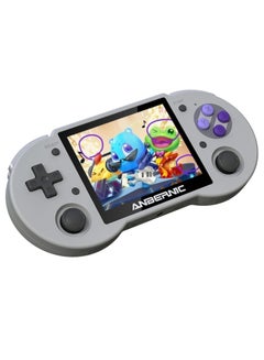 Buy ANBERNIC RG353P Handheld Game Console Support 5G WiFi 4.2 Bluetooth Dual OS +Android 11, Linux RK3566 64BIT 3.5 Inch IPS Screen 3500mAh Battery (Grey 64G) in Saudi Arabia