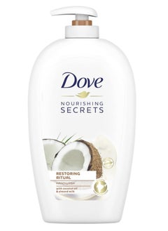 Buy Dove Nourishing Secrets Hydrating Handwash Made with Coconut oil & Almond milk Restoring Ritual 500ML in UAE