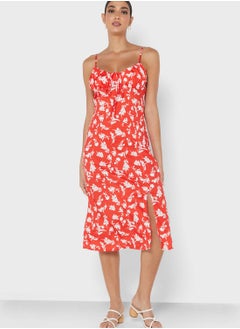 Buy Strappy Printed Dress in UAE