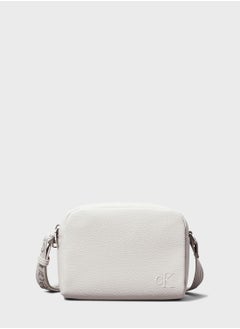 Buy Zip Over Logo Detailed Crossbody in UAE