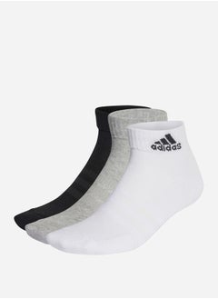 Buy Set of 3 - Cushioned Sportswear Ankle Socks in Saudi Arabia