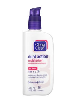 Buy Clean & Clear Dual Action Moisturizer Salicylic Acid Acne Medication in Saudi Arabia