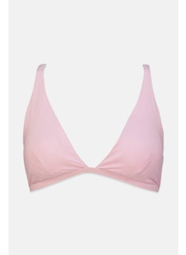 اشتري Women Textured Padded Bikini Top, Quartz Rose في السعودية