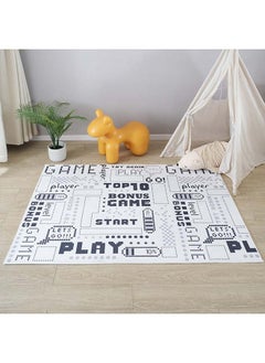 Buy Gaming Bonus Game Printed Flannel Rug 160 x 110 cm in Saudi Arabia