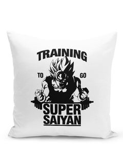 Buy Dragon Ball Z Throw Pillow Dragon Ball Z Couch Cushion Saiyan Accent Pillow Gym Motivation Gym Rat Gift-Dragon Ball GT in UAE