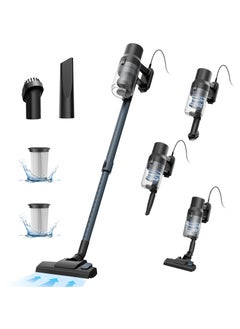 Buy SINCHER Vacuum Cleaner Corded with 21KPa Handheld Vacuum Powerful Suction, Adjustable Lightweight 3 in 1 Stick Vacuum with HEPA Filter for Hard Floor in UAE