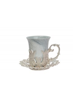 Buy 12 Pcs Tea Set Cup With Saucer in Saudi Arabia