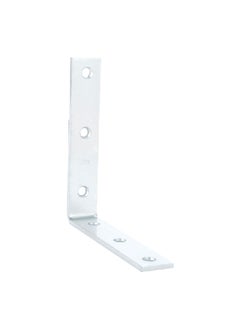 Buy Zinc Plated Durable Inside L Corner Brace Silver 6 x 1-1/8 Inch 5290739 in Saudi Arabia