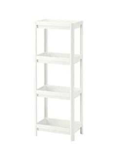 Buy Shelf Unit Plastic White in Egypt