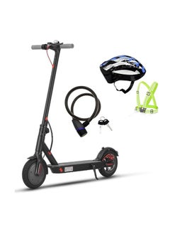 Buy E⚡GLIDE SPARK Electric Kick Scooter with Flashing Turn Signals, 350W Brushless Motor, 30 Km Range, App Control, 40km/h Speed, Tubeless Tires - Includes Helmet, Reflective Jacket, and Key Lock - Gray in UAE