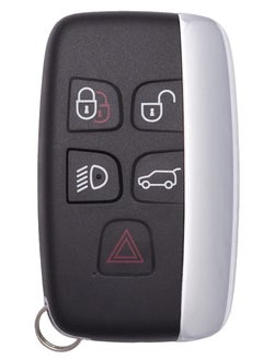 اشتري 5 Buttons Replacement Smart Car Key Fob Cover Fit for Range Rover Evouge Discovery Sport Velar Land Rover LR2 LR4 Jaguar XF XJ XJL XE JLR JF Remote Control Shell في الامارات