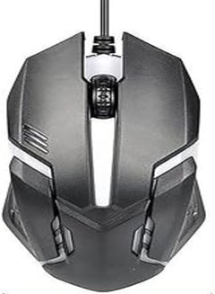 Buy Crash MZ200 Gaming Mouse Wired 1600 DPI 5 color for Computer And Laptop - Black in Egypt
