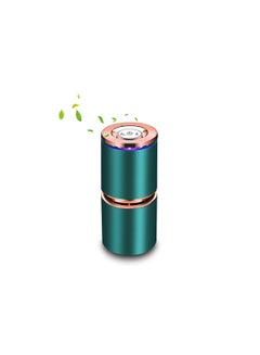 Buy Mini Air Purifier, USB Air Purifiers for Car Office Desk Small Room, Super Quiet with LED Night Light, No Adapter, for Smokers Pollen Pets Dust Odors in Office Car, Desktop Air Cleaner(Green) in Saudi Arabia
