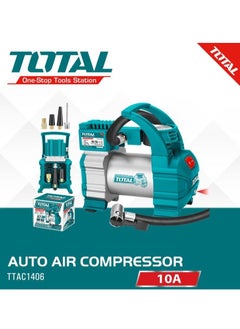 Buy TOTAL Premium Quality Auto Air Compressor, 140 PSI DC12V 35L 10A TTAC1406 in Saudi Arabia