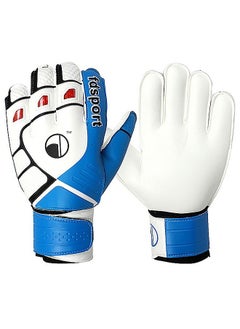 Buy Goalkeeper Gloves Youth Adult Soccer Gloves Protection Finger Latex Gloves in Saudi Arabia