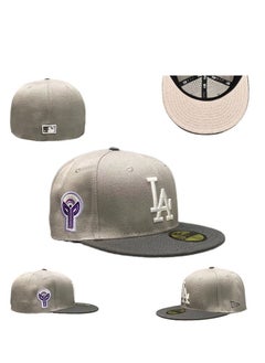 Buy Hip Hop Fashion Baseball League Adjustable Flat Tongue Baseball Hat in UAE