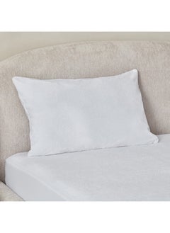 Buy Terry Waterproof Pillow Protector 75 x 50 cm in UAE