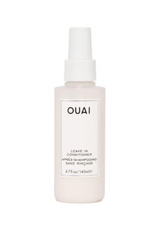 Buy Ouai leave In conditioner - multitasking heat protectant spray for hair - prime hair for style, smooth flyaways, add shine & use as detangling spray - no parabens, sulfates orphthalates (4.7 oz) in Saudi Arabia