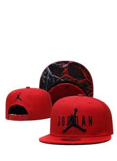 اشتري NEW era jordan Fashion Hat Flat Brim Fully Closed Reversible Baseball Cap في السعودية