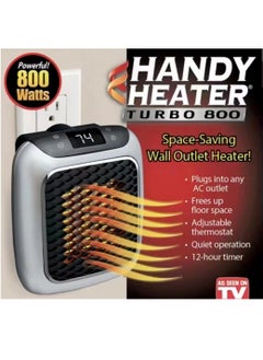 اشتري 800 Watt Handy Heater , Wall Outlet Heater في الامارات