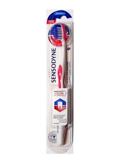 Buy Toothbrush for Sensitive Teeth Gum Care Brush with Extra Soft Bristles Multicolour in Saudi Arabia