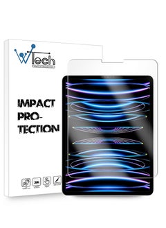 Buy Pro Series Tempered Glass Screen Protector For Apple IPad Pro 11 Inch 2022 / Air 5 10.9 Inch 2021 Clear in Saudi Arabia