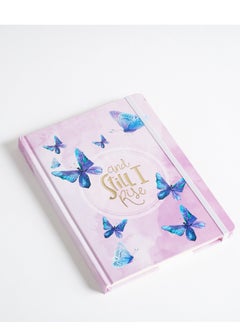 Buy Butterfly Notebook A5 Size 80 Sheets (Hot Pink) in Egypt