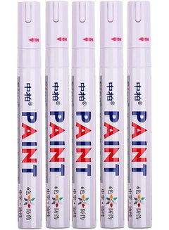 12-Color Waterproof Oil-Based Paint Marker Pens – Permanent For Tires, Rubber, Metal