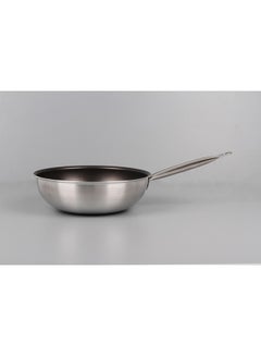 Buy Karnak-Val Catering Deep Frying Pan With Stainless Steel Handle 28 Cm in Egypt