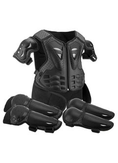 Buy Children's Balance Bike Armor Cycling Suit Off-Road Motorcycle Chest Armor Anti Drop Vest Set in UAE