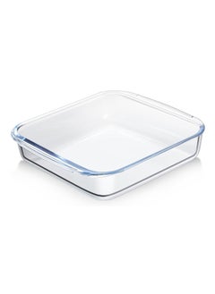 Buy 3L Square Glass Oven Dish - Premium Borosilicate Bakeware, Oven, Microwave & Dishwasher Safe, Ideal for Baking, Roasting, and Serving in UAE