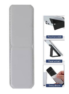 Buy Universal Phone Grip Holder With Multiple Viewing Angles For iPhone Samsung Phones Grey in Saudi Arabia