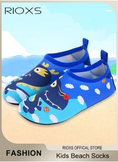 Buy Water Shoes Beach Socks for Kids Toddler Baby Girls Boys Barefoot Quick-Dry Non-Slip Swim Socks Aqua Water Shoes for Beach Swimming Pool Water Park in UAE