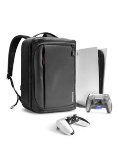 اشتري Travel Backpack for PS5/ PS5 Pro Console, Accessories, Protective Carrying Case Storage Bag Compatible with Sony PlayStation 5 Console, Headset, 2 Game Discs, PS5 Controller, Charging Station في الامارات