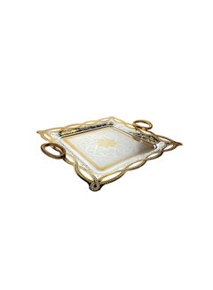 Buy Silverplated Large Size Square Tray in UAE