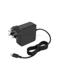 Buy Oncover 65W USB C Replacement Power Adapter Compatible With Lenovo Think Pad Yoga, HP chrome book, Dell XPS, ASUS, Acer, HUAWEI, Xiaomi, Samsung and more Type C Devices PD wall Laptop Power Supply in UAE