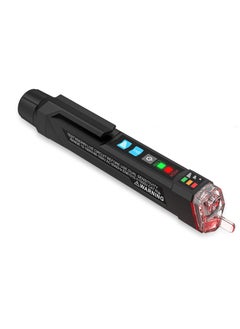 اشتري Voltage Tester, Alert Detector with Sound and Light Alarm, Flashlight, Wire Breakpoint Finder, Portable Non-contact AC Voltage Tester, with Dual Range AC 12V-1000V/48V-1000V في الامارات