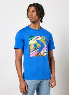 Buy Marbled Graphic T-Shirt in UAE