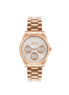 اشتري Slazenger Women 's Silver Dial Multi Function watch - SL.9.2063.4.02 في الامارات