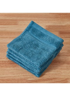 اشتري Jiva 4-Piece Naturally Fresh Face Towel Set 30 x 30 cm في الامارات