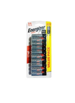 Buy Energizer E91HP Max 1.5V Alkaline AA Batteries, 20 Pieces - Black in UAE