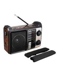 Buy Rx-333 portable radio reciever 4 band - wooden in Egypt