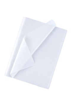 اشتري 50 Sheets White Gift Wrapping Tissue Paper 50X75cm for DIY Crafts, Gift Bags, Holidays, Birthdays في الامارات