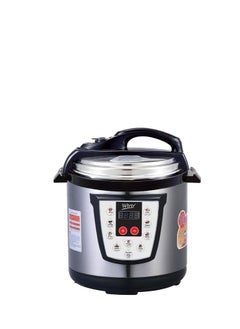 Buy Wtrtr 6 L electric pressure cooker Electric Pressure,1000W Slow, Rice Cooker, Yogurt, Cake Maker, Steamer and Warmer, Silver (1 year Warranty) in UAE