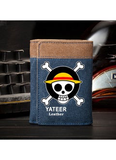 Buy New ONE PIECE Canvas Vertical Wallet in UAE